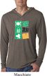 St Patricks Day Eat Drink Be Irish Lightweight Hoodie Tee T-Shirt