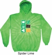 St Patricks Day Hoodie Eat Drink Be Irish Tie Dye Hoody