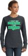 St Patricks Day I Don't Get Drunk Ladies Sweatshirt