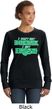 St Patricks Day I Don't Get Drunk Ladies Sweatshirt