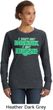 St Patricks Day I Don't Get Drunk Ladies Sweatshirt