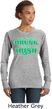 St Patricks Day I Don't Get Drunk Ladies Sweatshirt