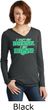 St Patricks Day I Don't Get Drunk Ladies Tri Hoodie