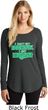 St Patricks Day I Don't Get Drunk Ladies Tri Long Sleeve