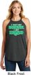 St Patricks Day I Don't Get Drunk Ladies Tri Rocker Tank Top