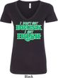 St Patricks Day I Don't Get Drunk Ladies V-Neck
