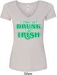 St Patricks Day I Don't Get Drunk Ladies V-Neck