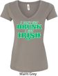 St Patricks Day I Don't Get Drunk Ladies V-Neck