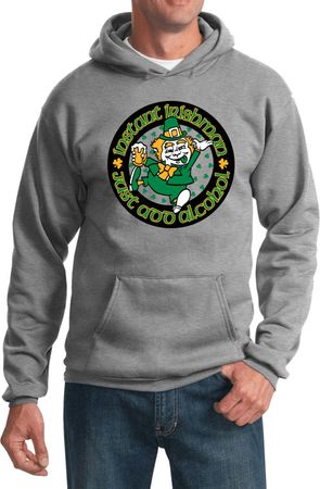 St Patricks Day Instant Irishman Hoodie