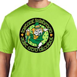 St Patricks Day Instant Irishman Mens Dry Wicking T-shirt
