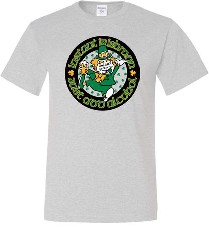 St Patricks Day Instant Irishman Tall T-shirt