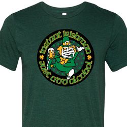 St Patricks Day Instant Irishman Tri Blend Tee