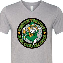 St Patricks Day Instant Irishman Tri Blend V-neck
