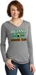 St Patricks Day Ireland Drinking Team Ladies Tri Long Sleeve Hoodie