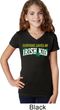 St Patricks Day Irish Kid Girls V-neck Shirt