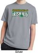 St Patricks Day Irish Kid Youth Dry Wicking T-shirt