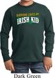 St Patricks Day Irish Kid Youth Long Sleeve