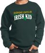St Patricks Day Irish Kid Youth Sweatshirt