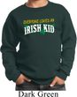 St Patricks Day Irish Kid Youth Sweatshirt