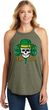 St Patricks Day Irish Pride Ladies Tri Rocker Tank Top