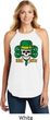 St Patricks Day Irish Pride Ladies Tri Rocker Tank Top