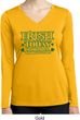 St Patricks Day Irish Today Hungover Ladies Dry Wicking Long Sleeve
