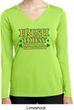 St Patricks Day Irish Today Hungover Ladies Dry Wicking Long Sleeve
