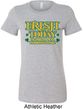 St Patricks Day Irish Today Hungover Ladies Longer Length Shirt