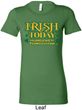 St Patricks Day Irish Today Hungover Ladies Longer Length Shirt
