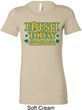 St Patricks Day Irish Today Hungover Ladies Longer Length Shirt