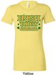 St Patricks Day Irish Today Hungover Ladies Longer Length Shirt