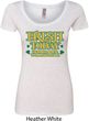 St Patricks Day Irish Today Hungover Ladies Scoop Neck