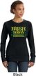 St Patricks Day Irish Today Hungover Ladies Sweatshirt