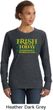 St Patricks Day Irish Today Hungover Ladies Sweatshirt