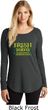 St Patricks Day Irish Today Hungover Ladies Tri Long Sleeve