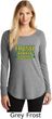 St Patricks Day Irish Today Hungover Ladies Tri Long Sleeve