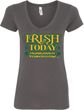 St Patricks Day Irish Today Hungover Ladies V-Neck