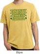 St Patricks Day Irish Today Hungover Pigment Dyed T-shirt