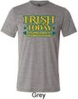 St Patricks Day Irish Today Hungover Tri Blend Tee
