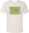 St Patricks Day Irish Today Hungover Tri Blend V-neck