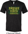 St Patricks Day Irish Today Hungover Tri Blend V-neck