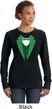 St Patricks Day Irish Tuxedo Ladies Sweatshirt