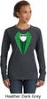 St Patricks Day Irish Tuxedo Ladies Sweatshirt