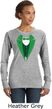 St Patricks Day Irish Tuxedo Ladies Sweatshirt