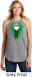 St Patricks Day Irish Tuxedo Ladies Tri Rocker Tank Top