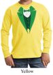 St Patricks Day Kids Shirt Irish Tuxedo Long Sleeve Tee T-Shirt