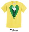 St Patricks Day Kids Shirt Irish Tuxedo Tee T-Shirt