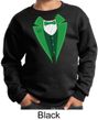 St Patricks Day Kids Sweatshirt Irish Tuxedo Sweat Shirt