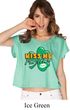 St Patricks Day Kiss Me I'm Irish Ladies Boxy Tee