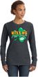 St Patricks Day Kiss Me I'm Irish Ladies Crewneck Sweatshirt